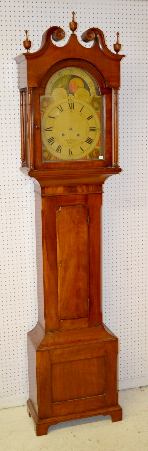 Antique Jacob Guthart Moon Phase Tall Case Clock