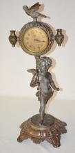 Antique Gilbert “Sandy” Variant Metal Mantel Clock