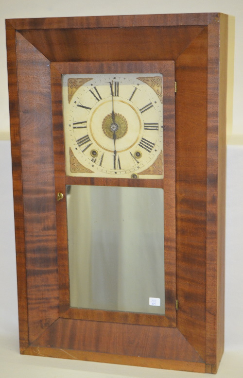 Antique Wm. F McKay & Co. Wood Works OG Shelf Clock