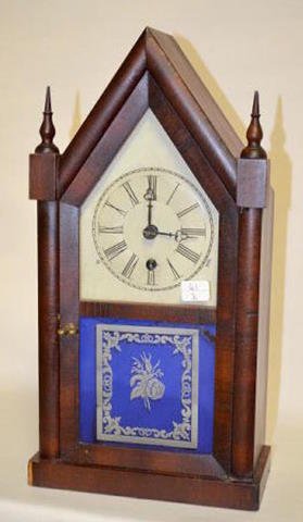 Gilbert 1/2 Size Steeple Clock, Time Only