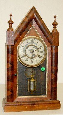 Jerome & Co. Antique Steeple Clock