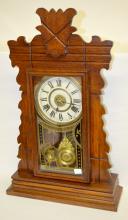 Antique Oak New Haven “Sunol” Kitchen clock