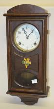 Antique New Haven “Jestla” 8 Day Gong Box Clock