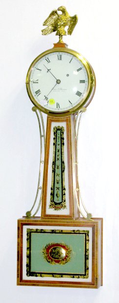 Elmer O. Stennis Banjo Clock