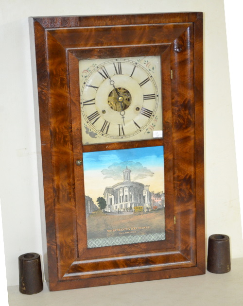 Antique Seth Thomas OG Weight Driven Shelf Clock