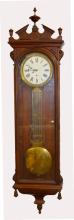 Antique Swiss Walnut Jewelers Regulator Clock