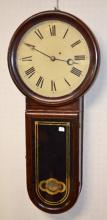 Antique Hatch T.O. Keyhole Regulator Clock