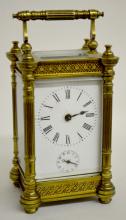 Antique Carriage Clock with Seconds Bit