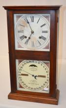 Antique Ithaca No. 10 Farmers Calendar Clock