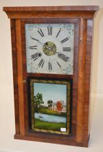 Antique Atkins Porter & Co. Weight Driven Shelf Clock