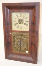 Antique Union Mfg. Co. Weight Driven OG Shelf Clock