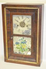 Antique Waterbury Half Size OG Shelf Clock T&S with alarm