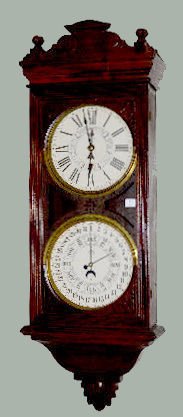 New Haven “Register” Variant Calendar Clock