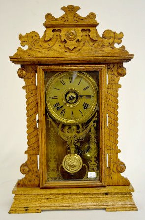 Seth Thomas “Capitol #1095” Oak Kitchen Clock