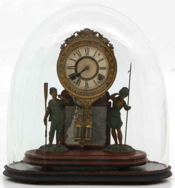 H.J. Davies Crystal Palace Mantle Clock