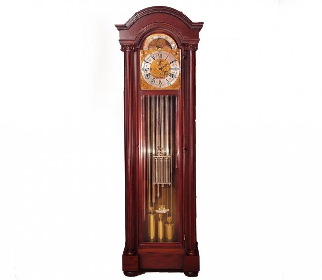 Antique Waltham 9 Tube Grandfather Clock