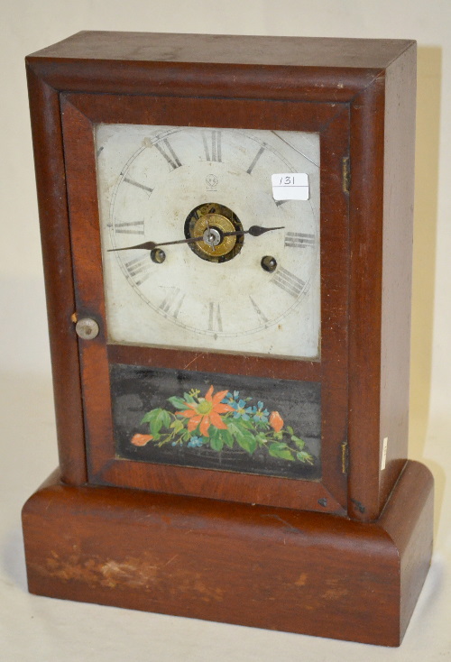 Antique Seth Thomas Rosewood Cottage Clock