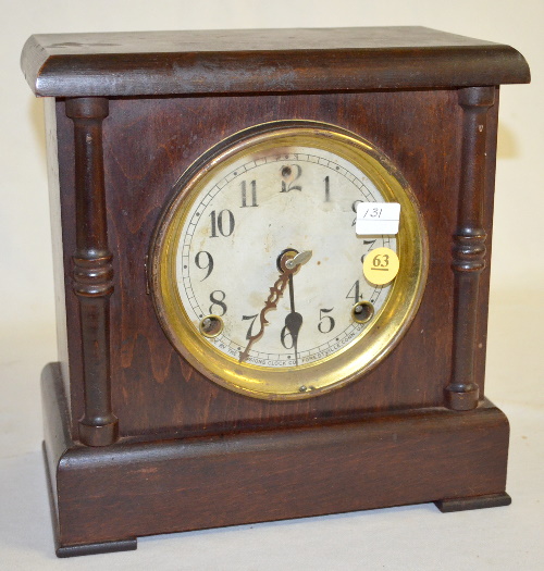 Antique Sessions Wood Shelf Clock