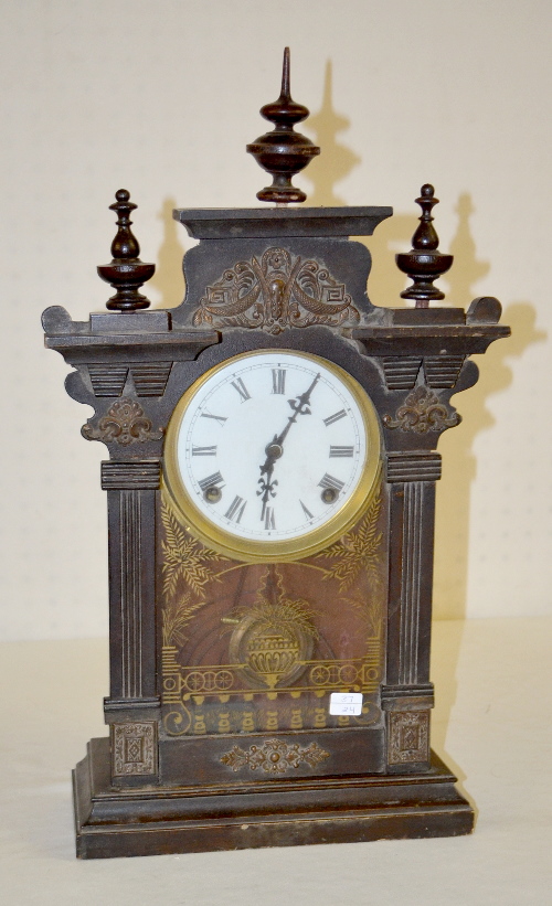 Antique T&S Shelf Clock