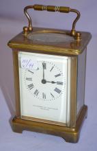 Antique Carriage Clock, Marked C. H. Case