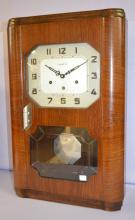 Antique French “Vedette” Art Deco Chiming Clock