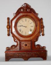 Antique “New ___ey” Shelf Clock