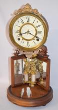 Antique Davies Crystal Palace No. 2 Dome Clock