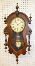 Antique Ansonia “Monogram” Hanging Clock