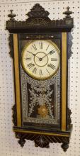 Antique Ansonia “Dispatch” Ebony Wall Clock