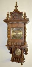 Contemporary German Open Well Swinger Clock