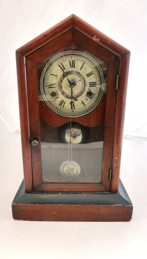 Antique Wooden Clock