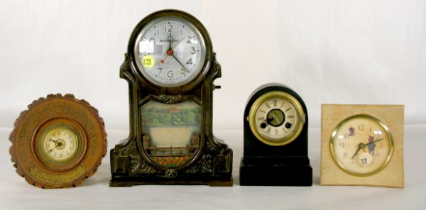 4 Vintage Clocks