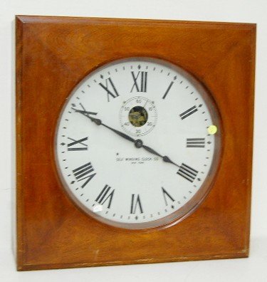 Self Winding Clock Co. Square Gallery Clock