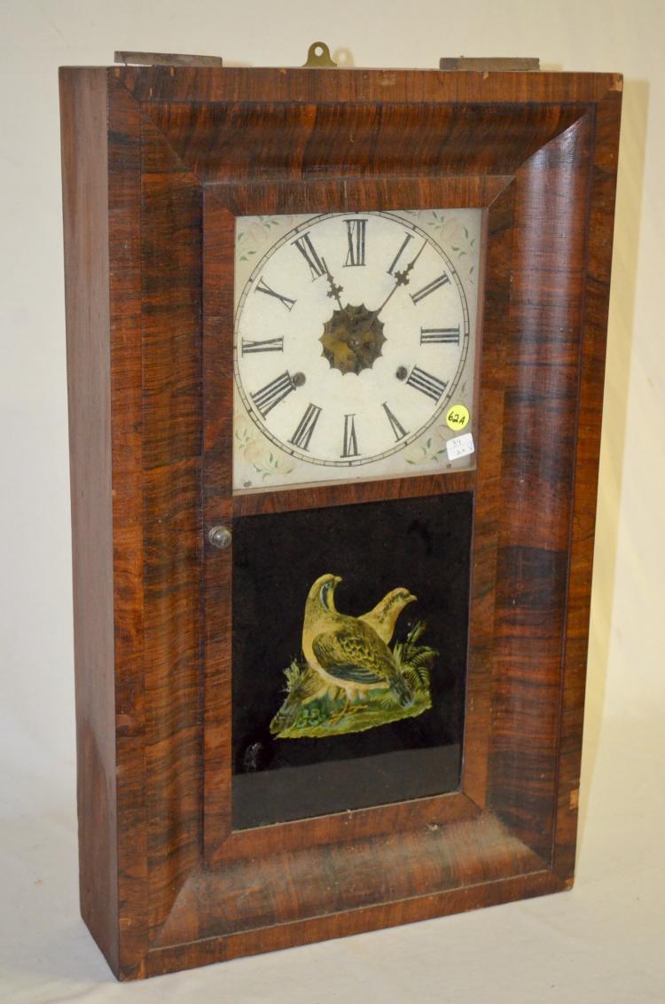 Antique William Gilbert OG Weight Driven Shelf Clock