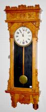 Antique Gilbert “Salisbury” Oak Wall Clock