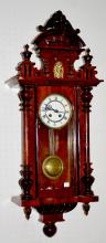 Antique German RA Wall Clock with Lady’s Head