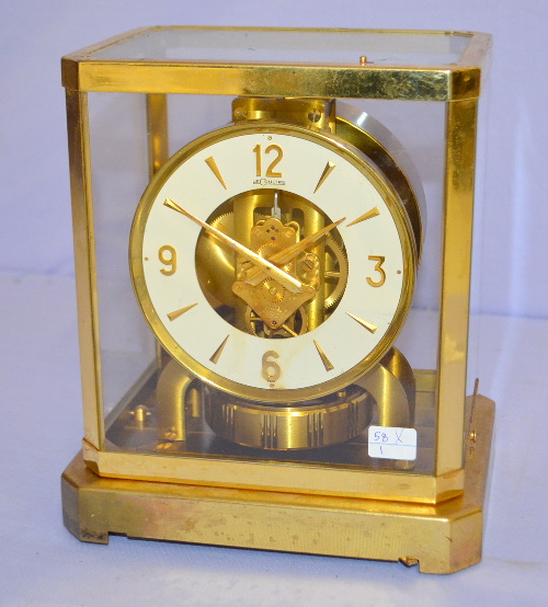 LeCoultre Atmos Shelf Clock, 15 Jewels Price Guide
