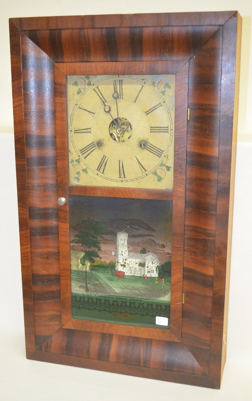 Antique New Haven OG Shelf Clock