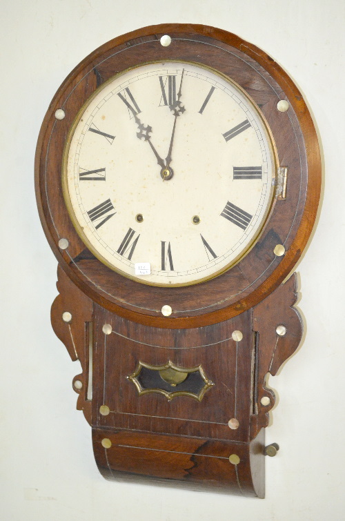 Antique Anglo-American Wall Clock