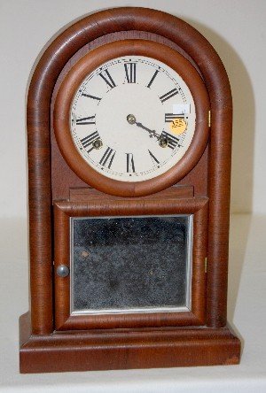 Ansonia Round Top Gothic Shelf Clock