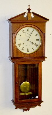 Seth Thomas “Umbria” Mahogany Wall Clock