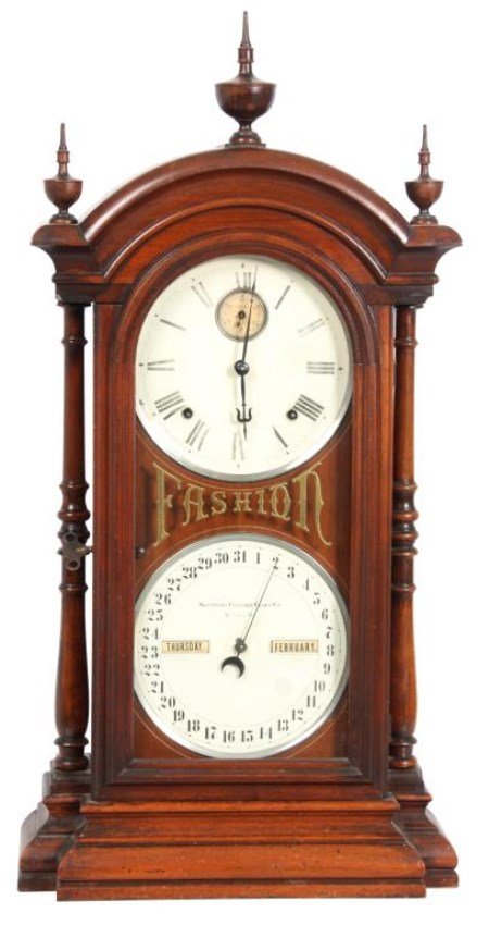 Southern Fashion No. 5 Double Dial Clock