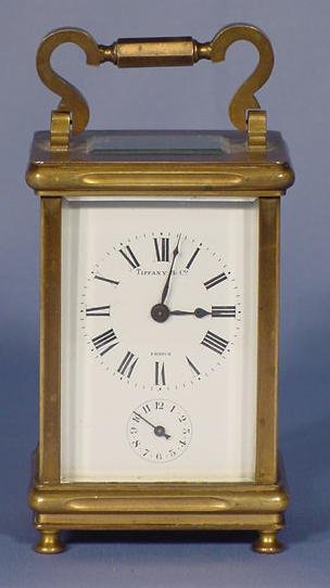 French Tiffany & Co. Carriage Clock