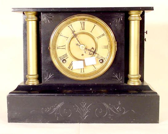 Kroeber Enameled Iron Musical No.3 Mantel Clock