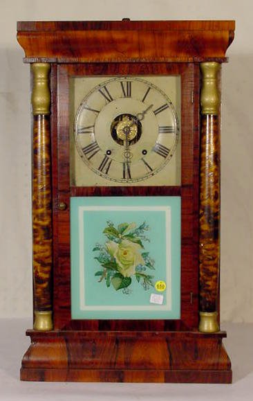 Seth Thomas 30 Hour Rosewood Shell Column Clock