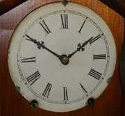 Antique New Haven Sharp Gothic Shelf Clock