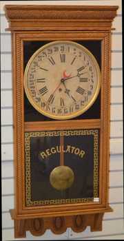 Antique Ingraham “Northwestern”  Calendar Clock