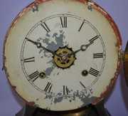 Antique Welch Walnut “Grecian” Shelf Clock