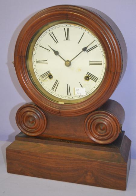 Antique Ingraham Round Top Shelf Clock