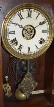 Antique Ingraham  “Amulet Variant” Kitchen Clock